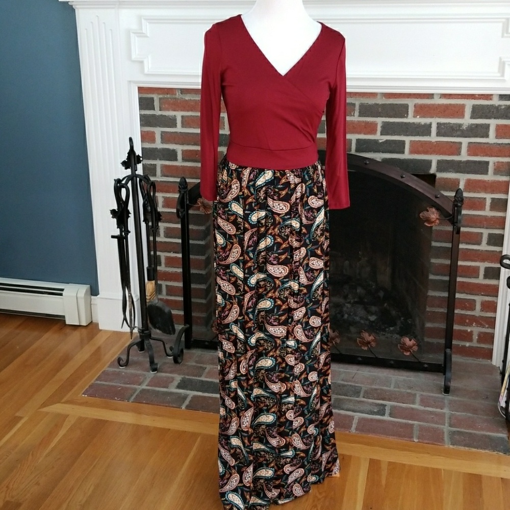 Buy2 Get 1 FREE!! ⭐️Last 2!! Perfect Paisley Dress🇺🇸USA